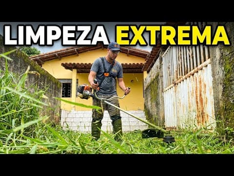 VIZINHOS NÃO AGUENTAVAM MAIS ESSE JARDIM ABANDONADO